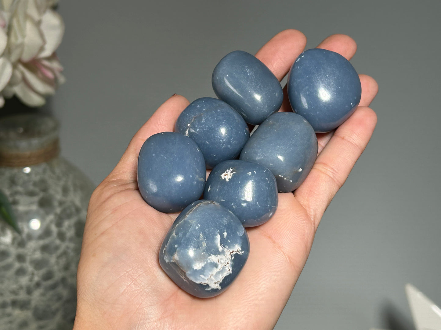 Tumbled Angelite
