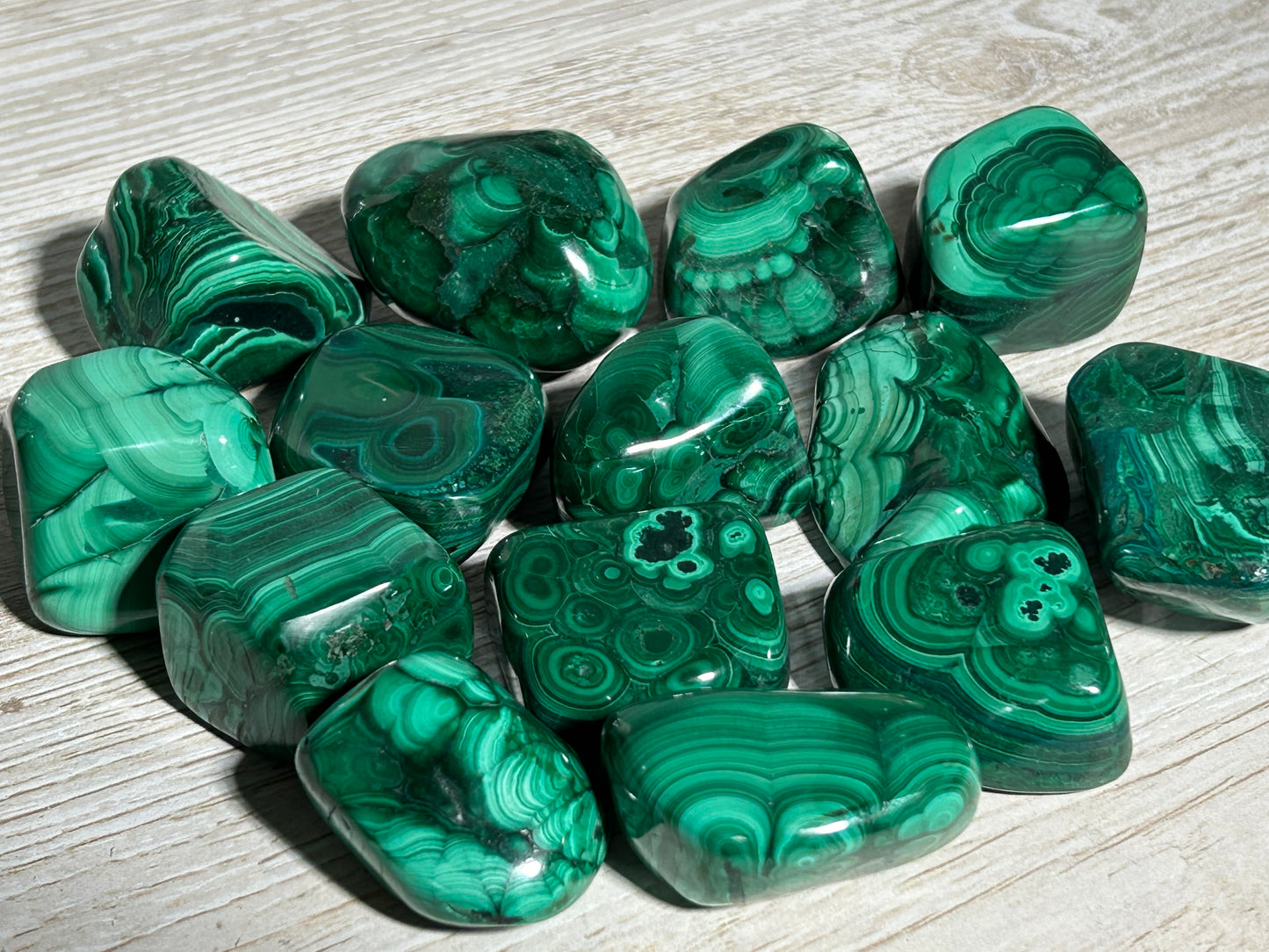 Tumbled Malachite