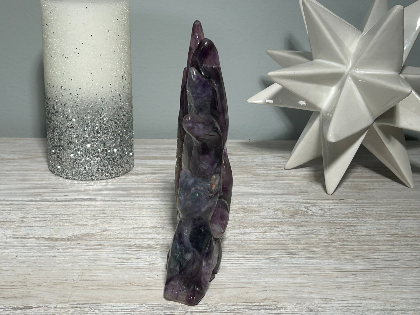 Fluorite Fox (6.6", 167mm)