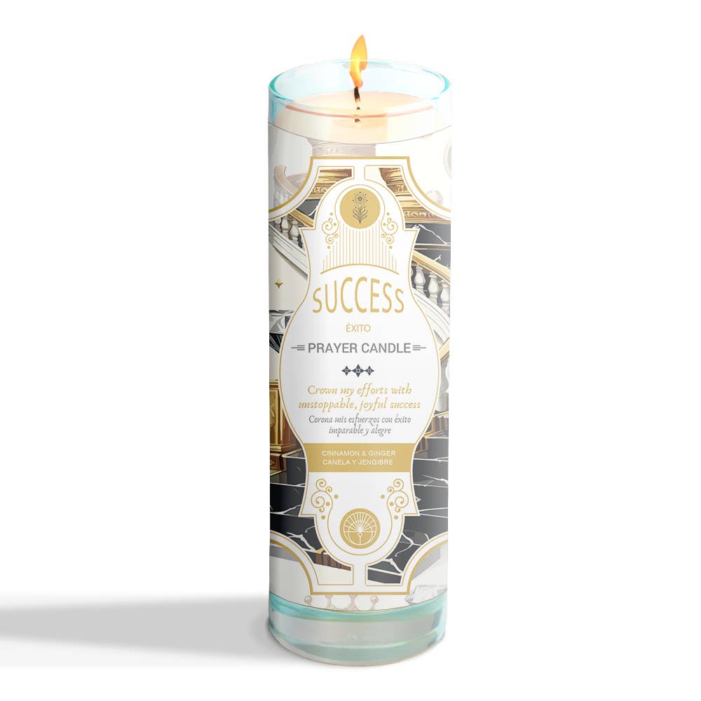 Success Prayer Candle 8" (9.5 oz)