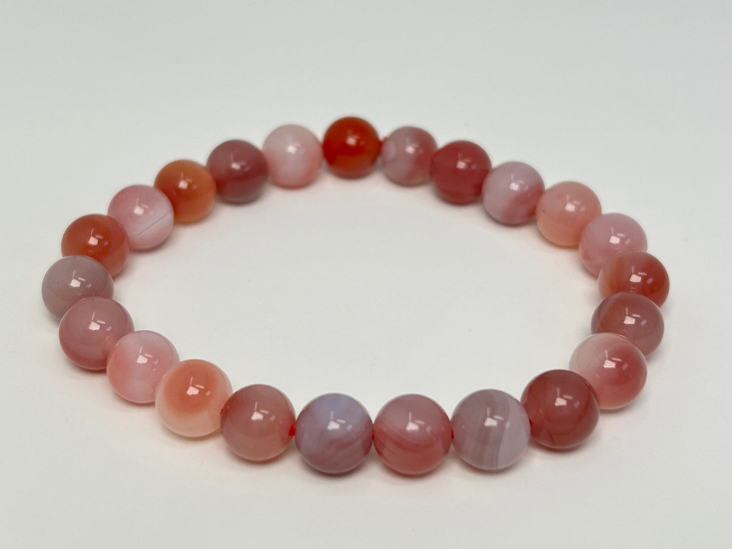 Pink Agate Bracelet