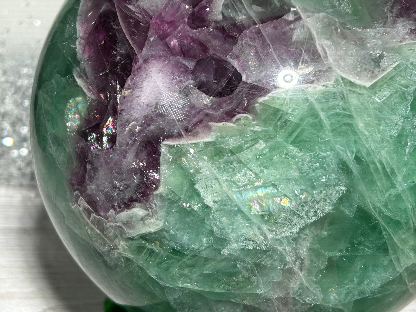 Fluorite Sphere (5.7", 145mm)