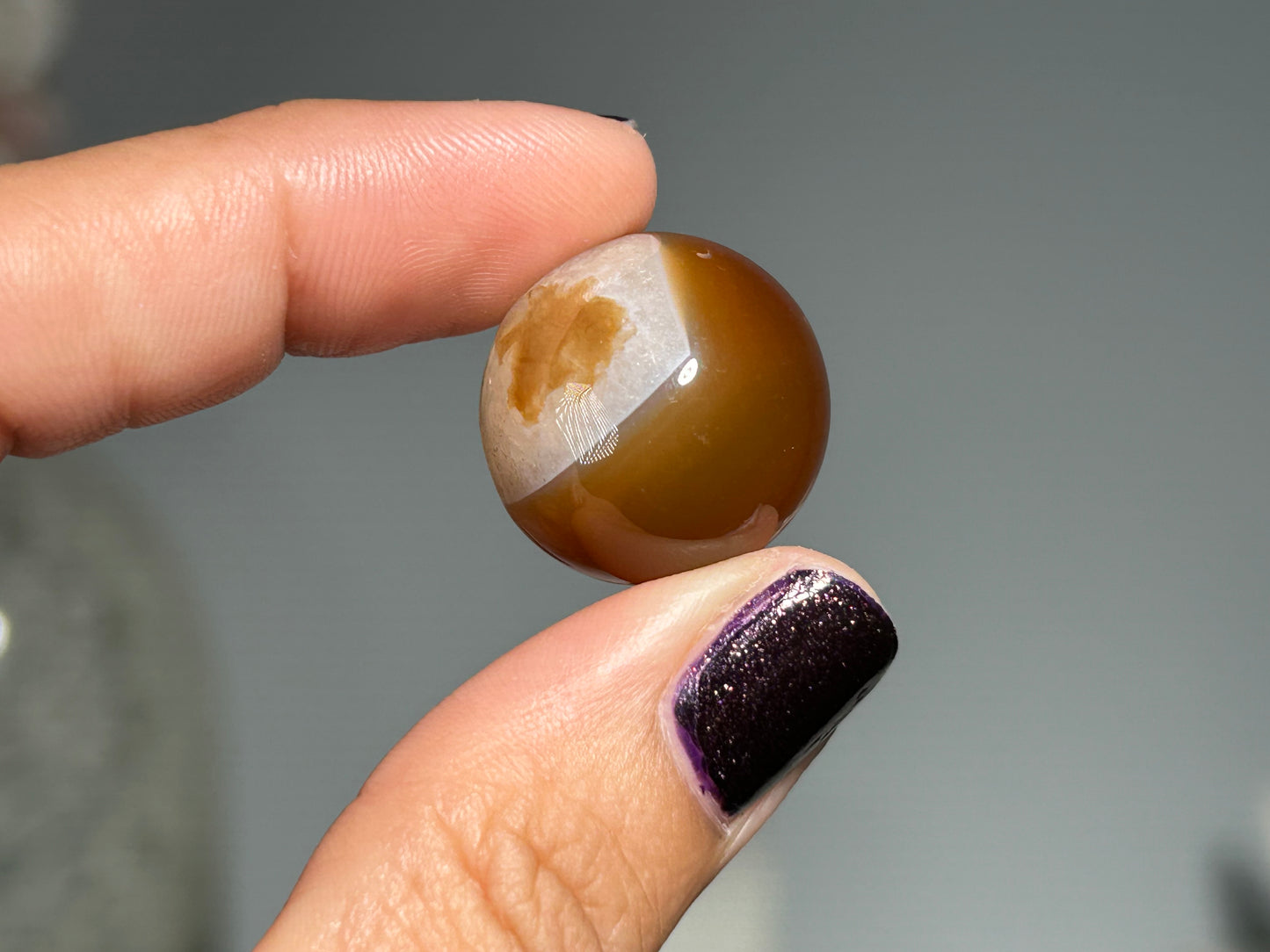 Mini Red Agate Sphere