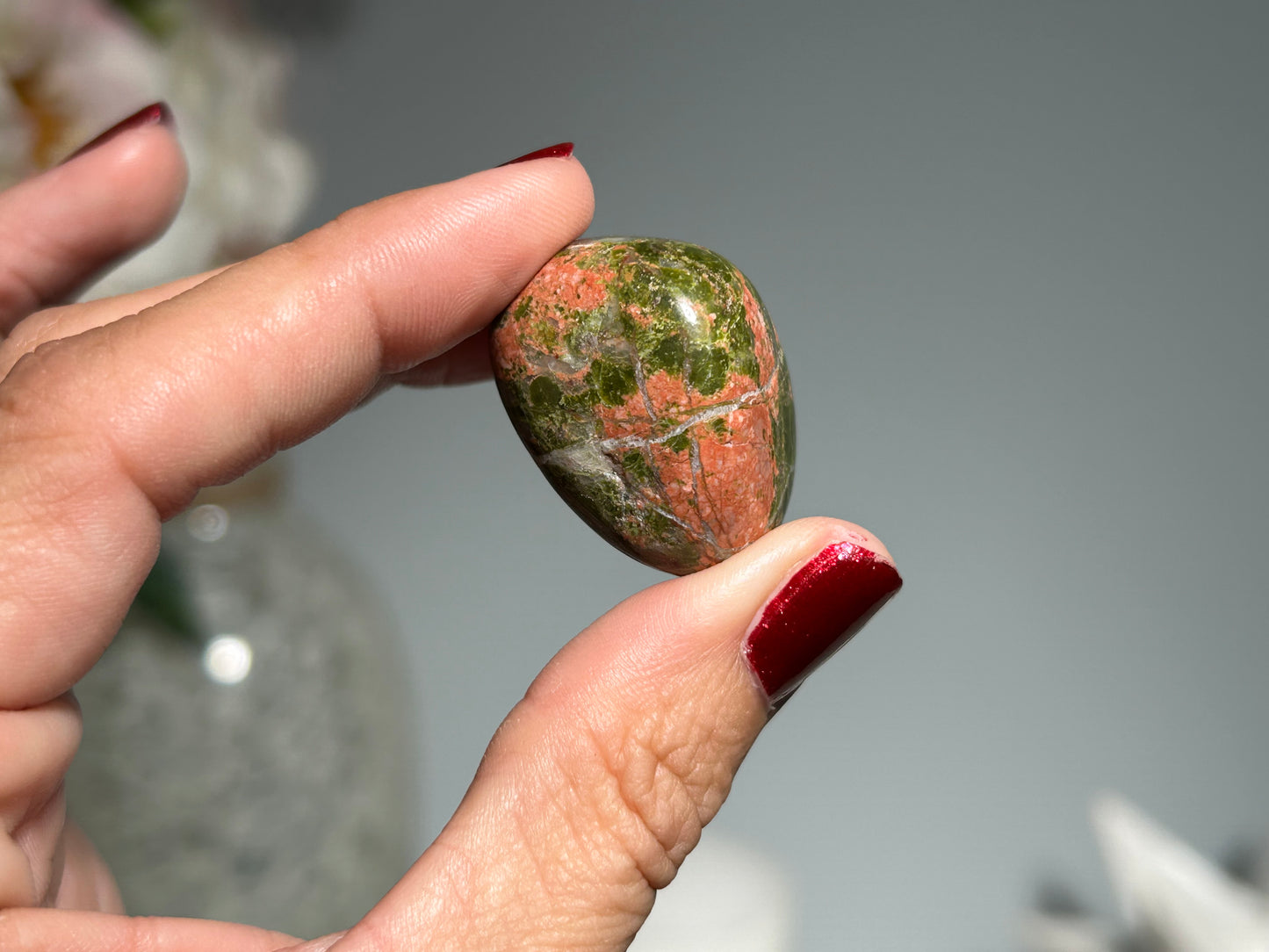 Tumbled Unakite