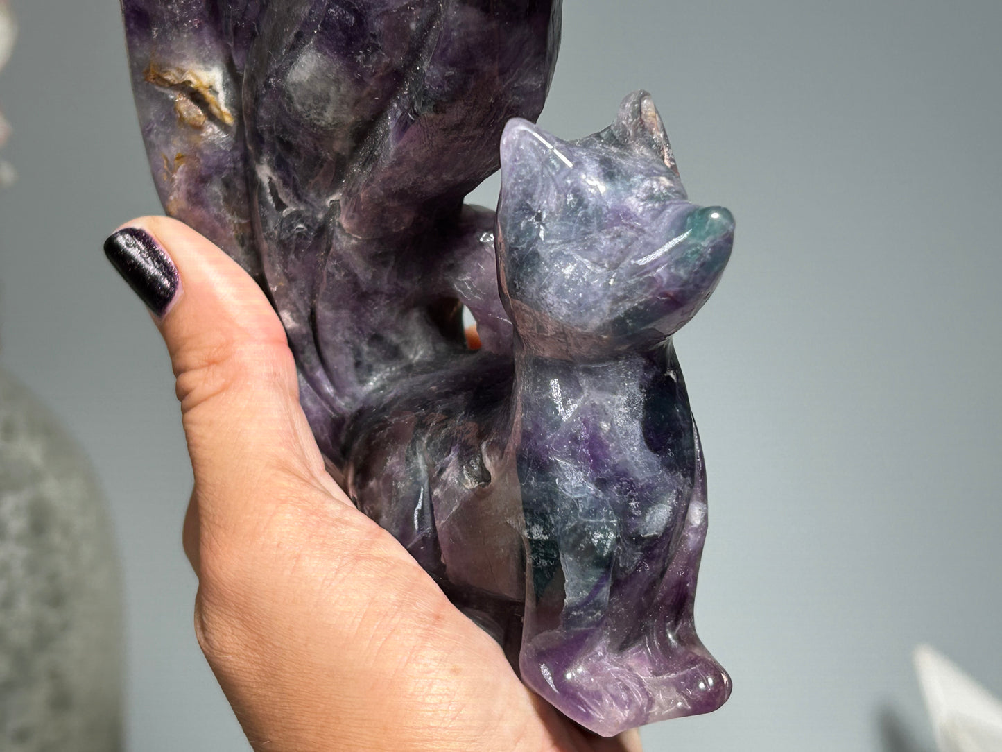 Fluorite Fox (6.6", 167mm)