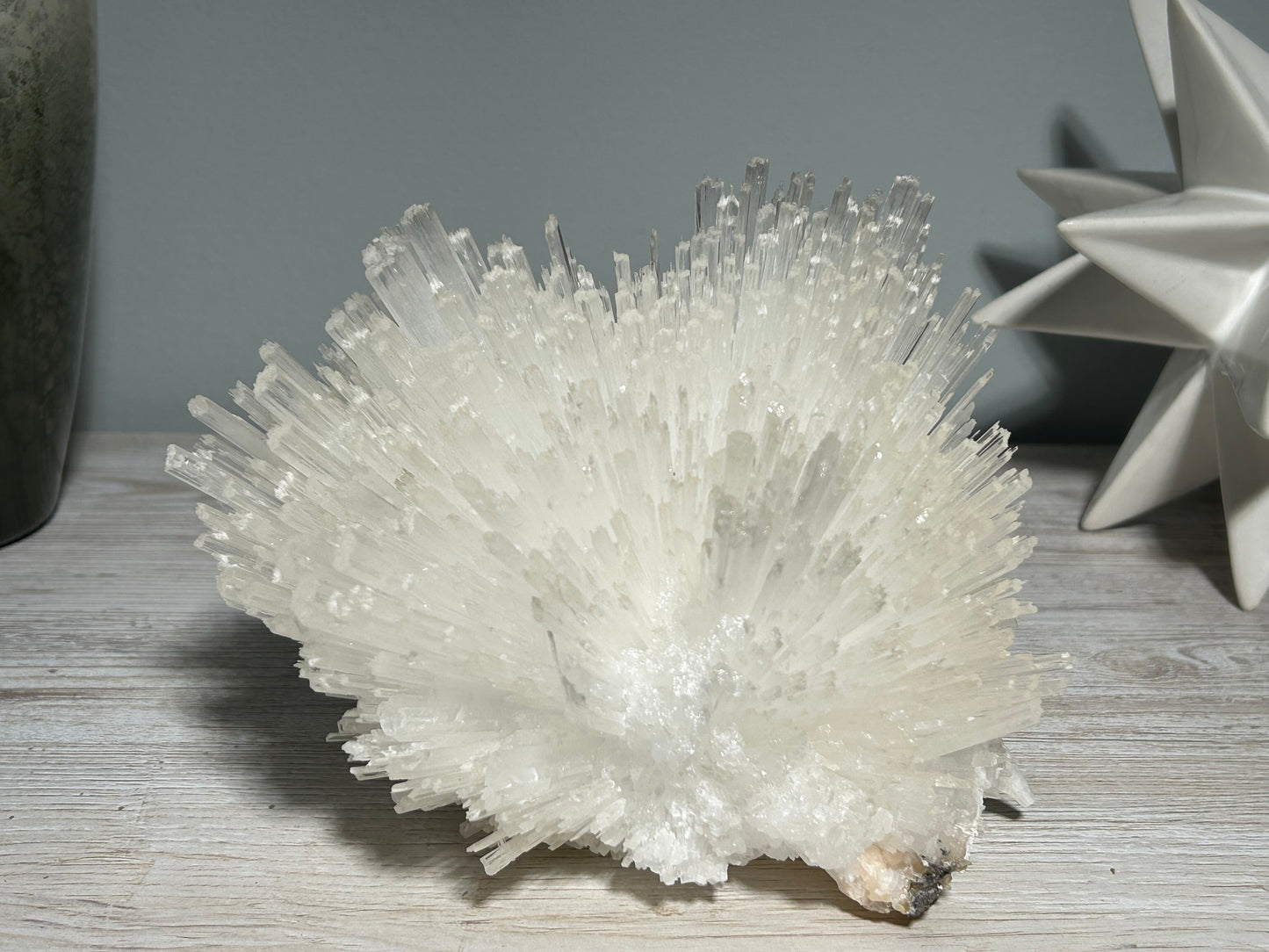 Natural Scolecite Cluster (6.8", 174mm)