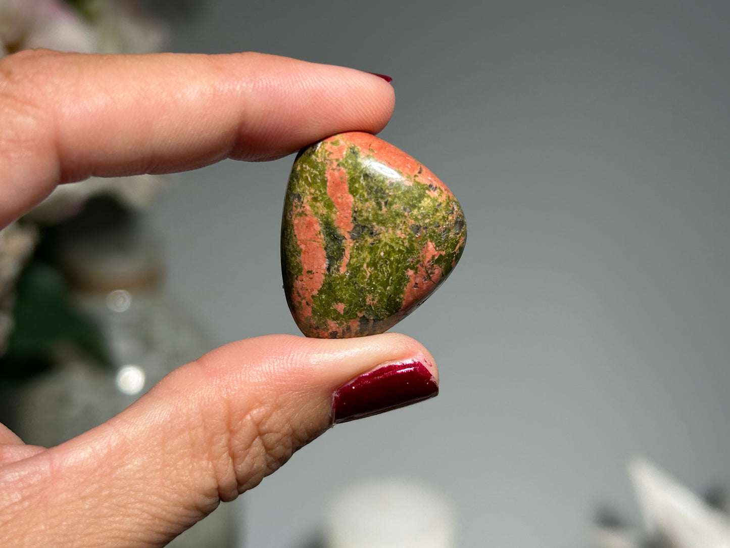 Tumbled Unakite