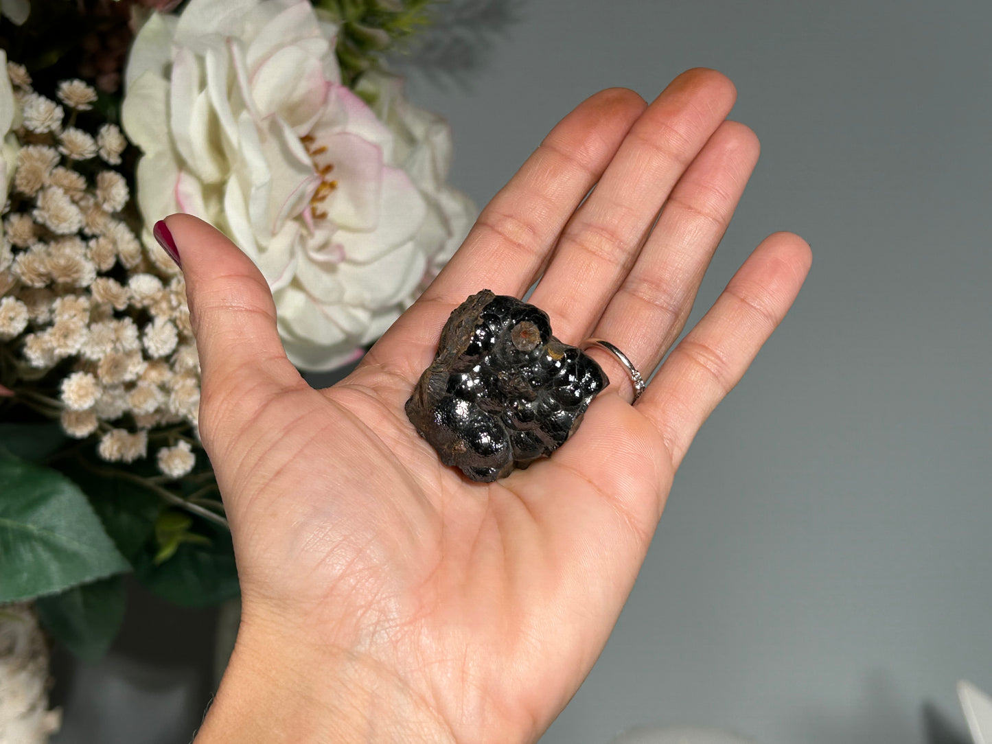 Bubble Hematite (1.6", 40mm)