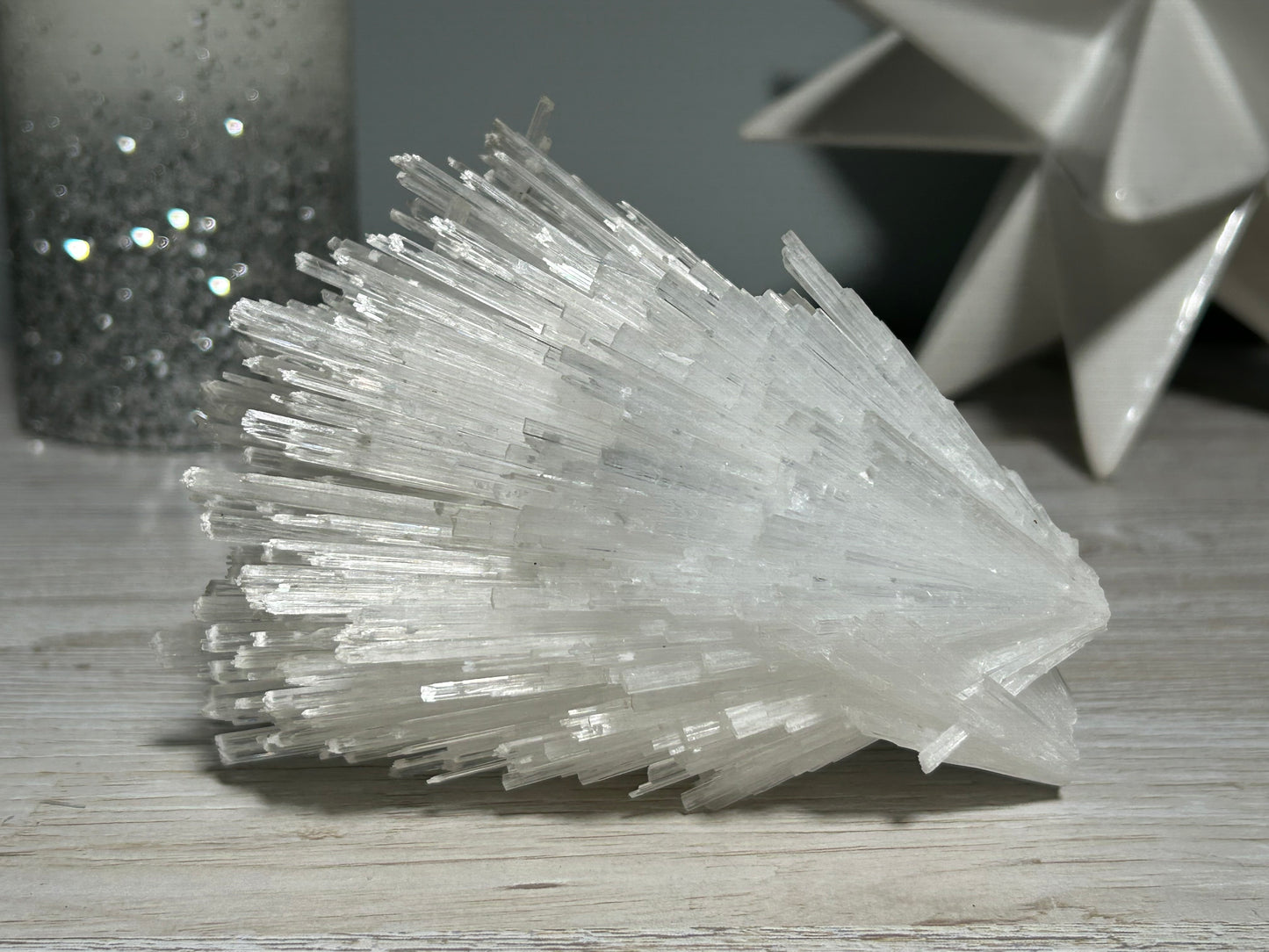 Natural Scolecite Cluster (4.7", 119mm)
