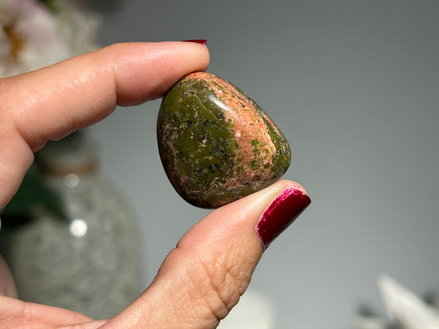 Tumbled Unakite