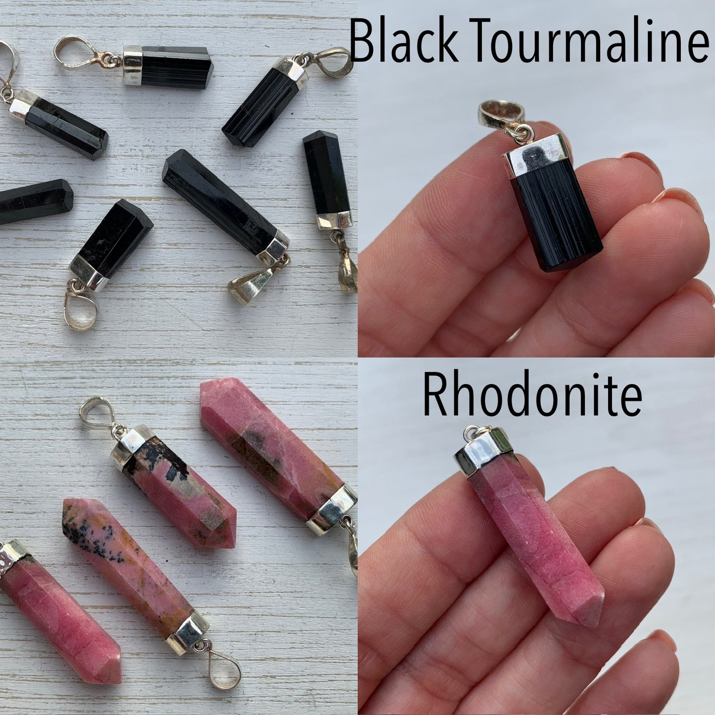 Sterling Silver Gemstone Pendant