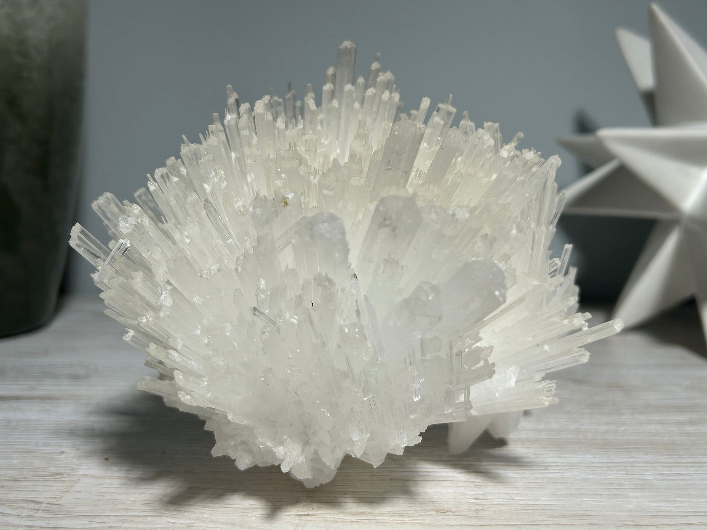 Natural Scolecite Cluster (6.6", 167mm)