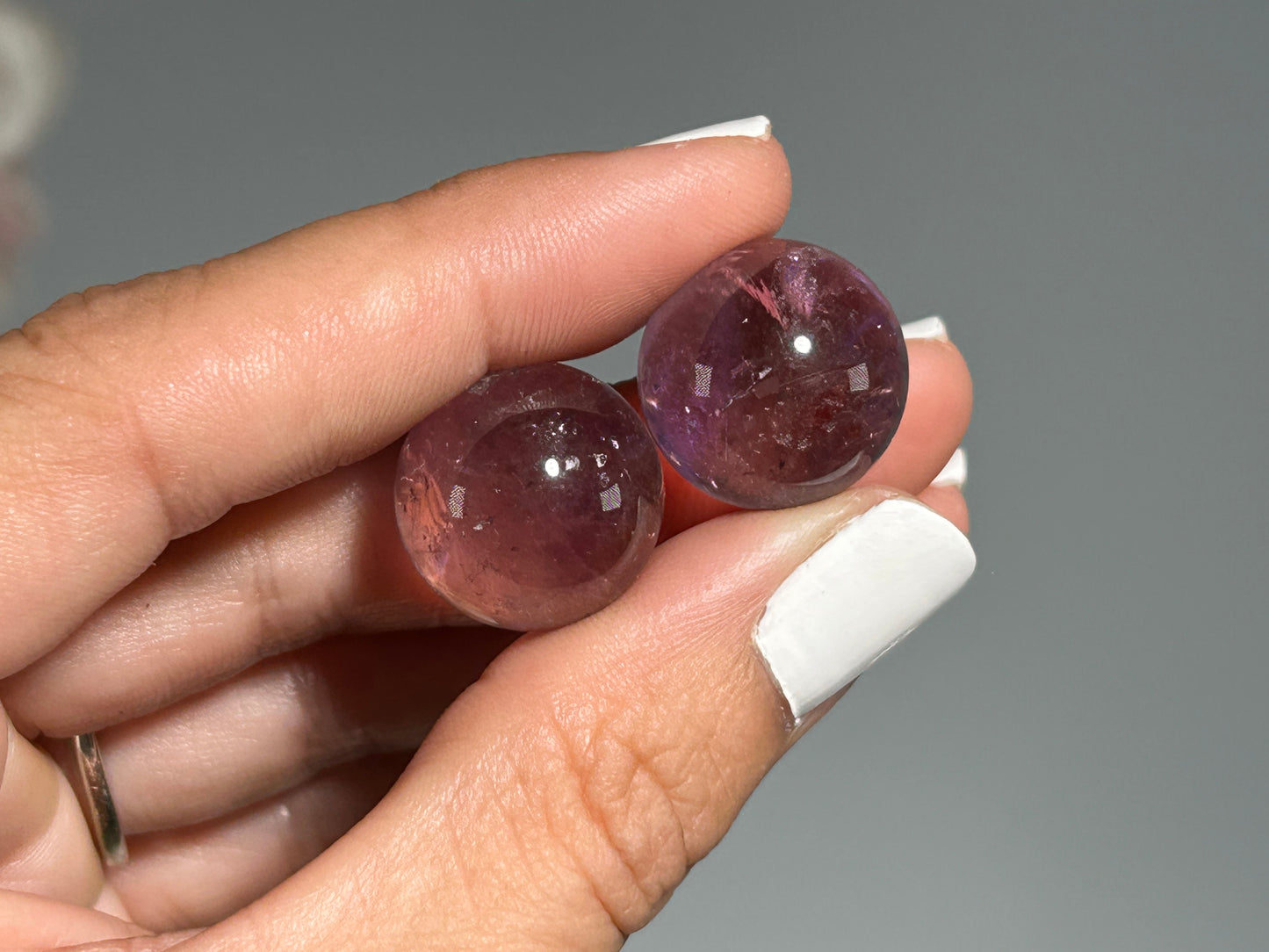 Mini Ametrine Sphere