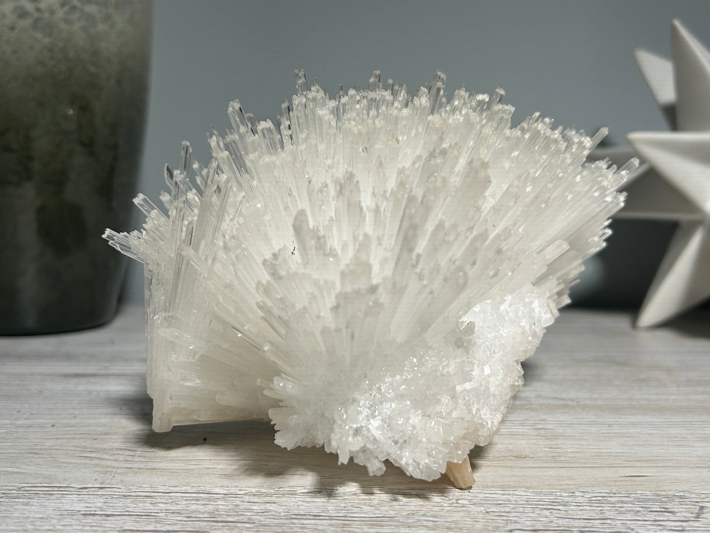 Natural Scolecite Cluster (6.8", 174mm)