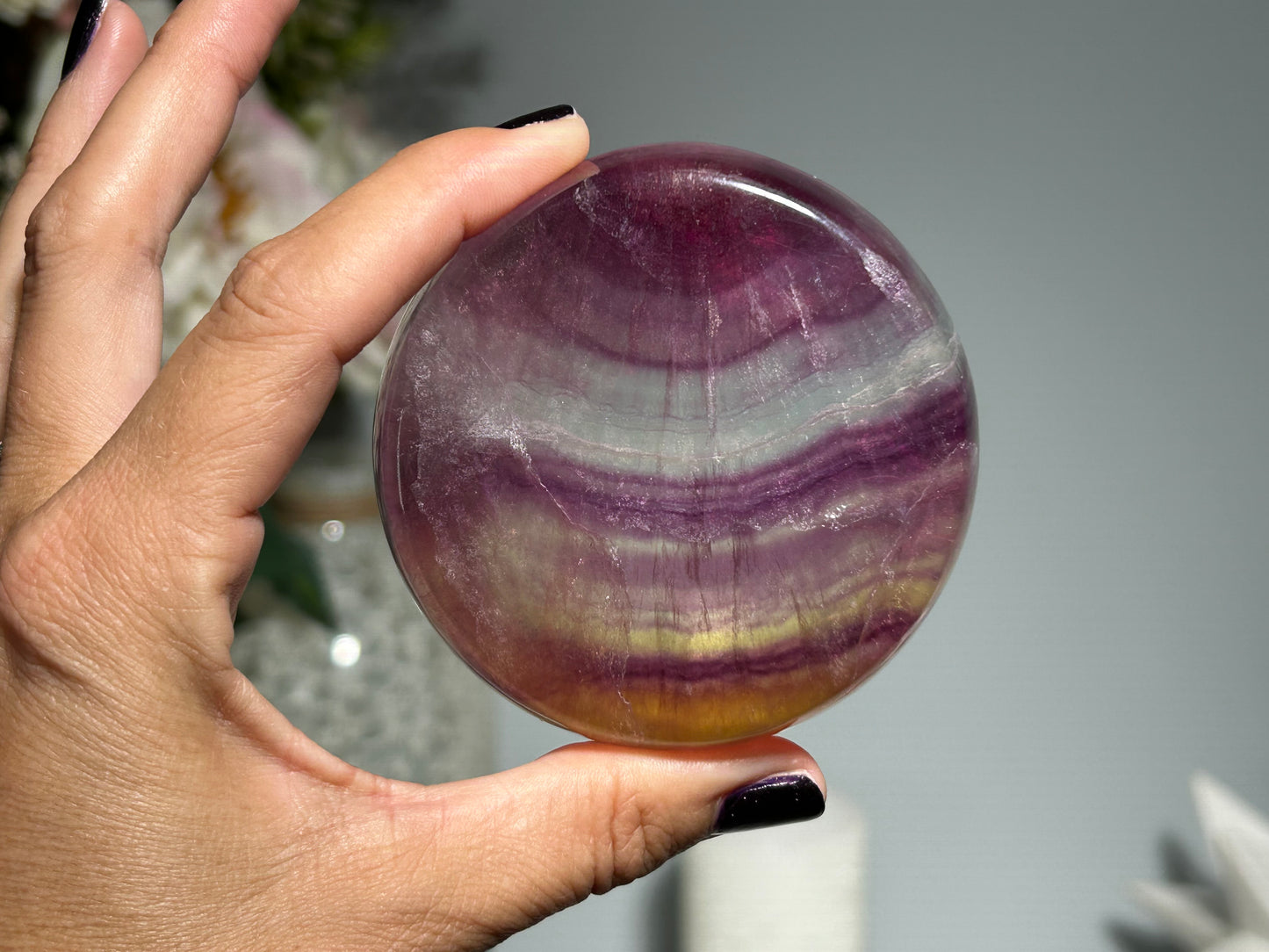 Fluorite Bowl (3", 76mm)