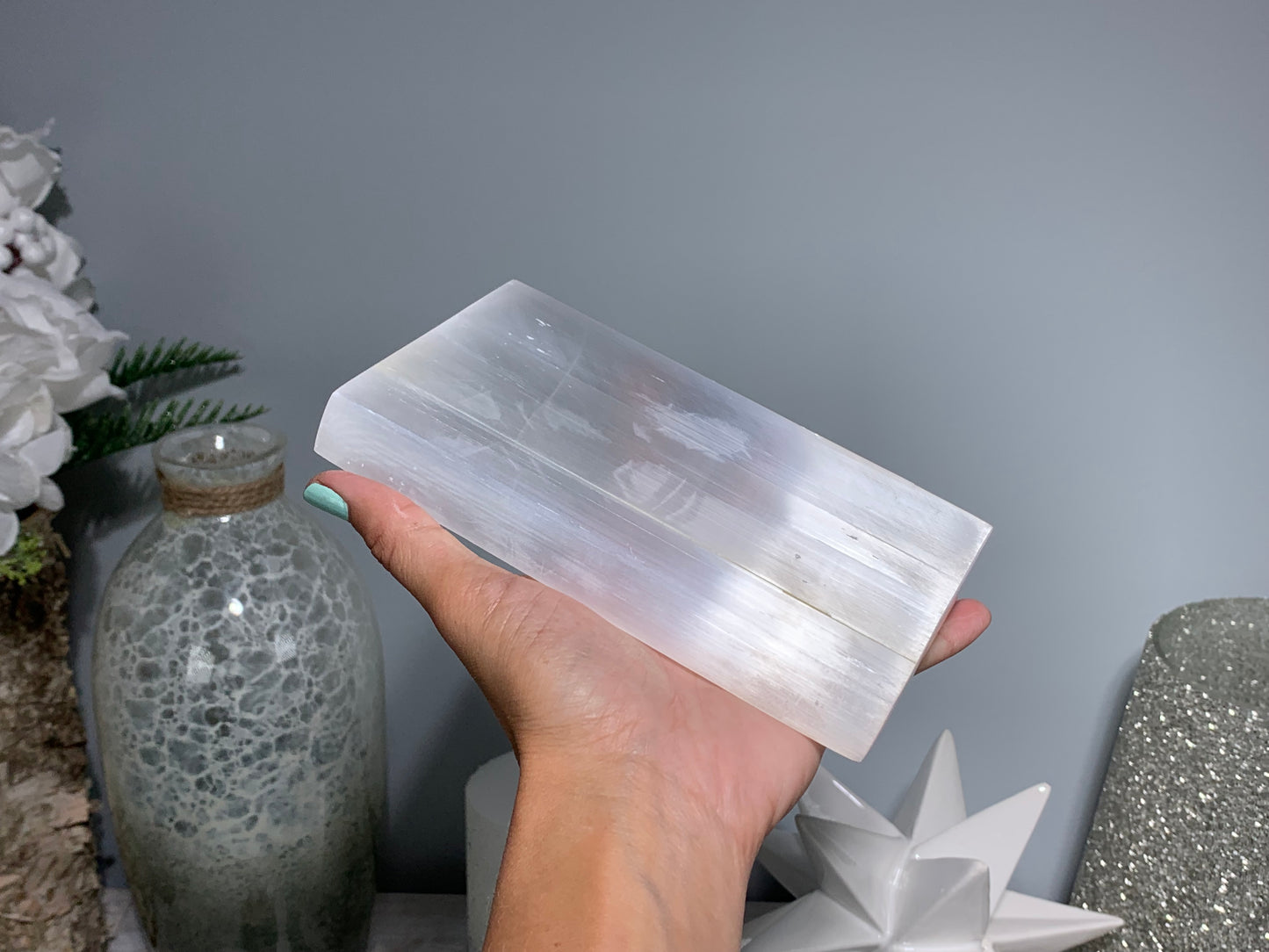 Misfit Selenite Charging Plate (6")