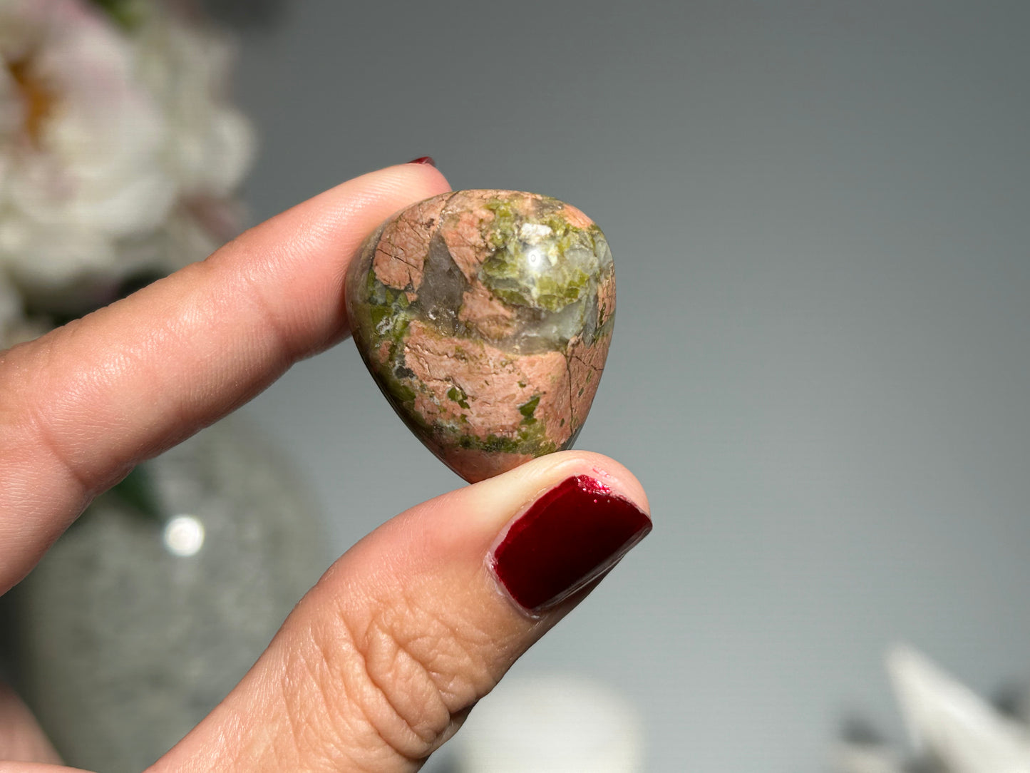 Tumbled Unakite
