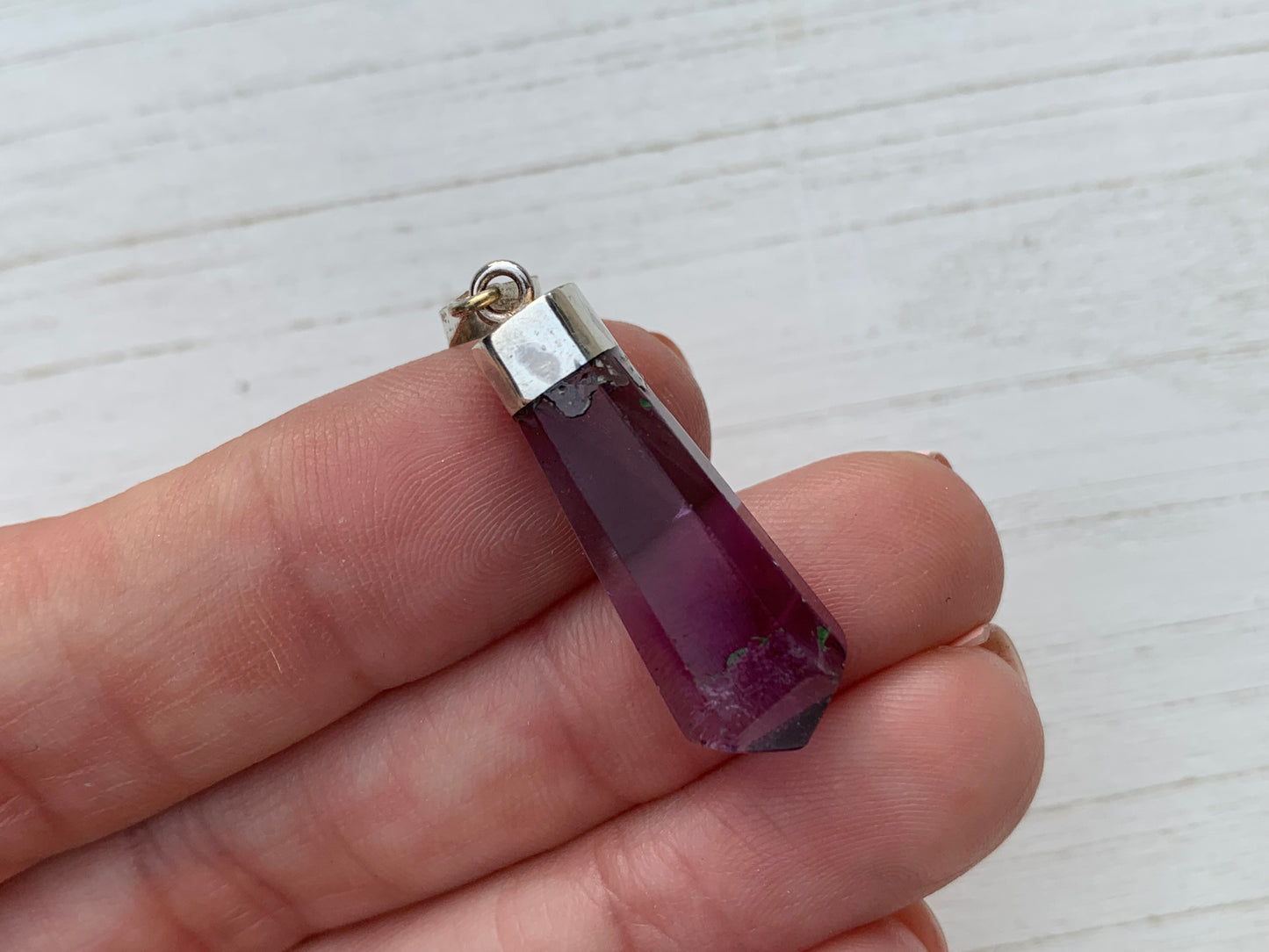 Sterling Silver Gemstone Pendant