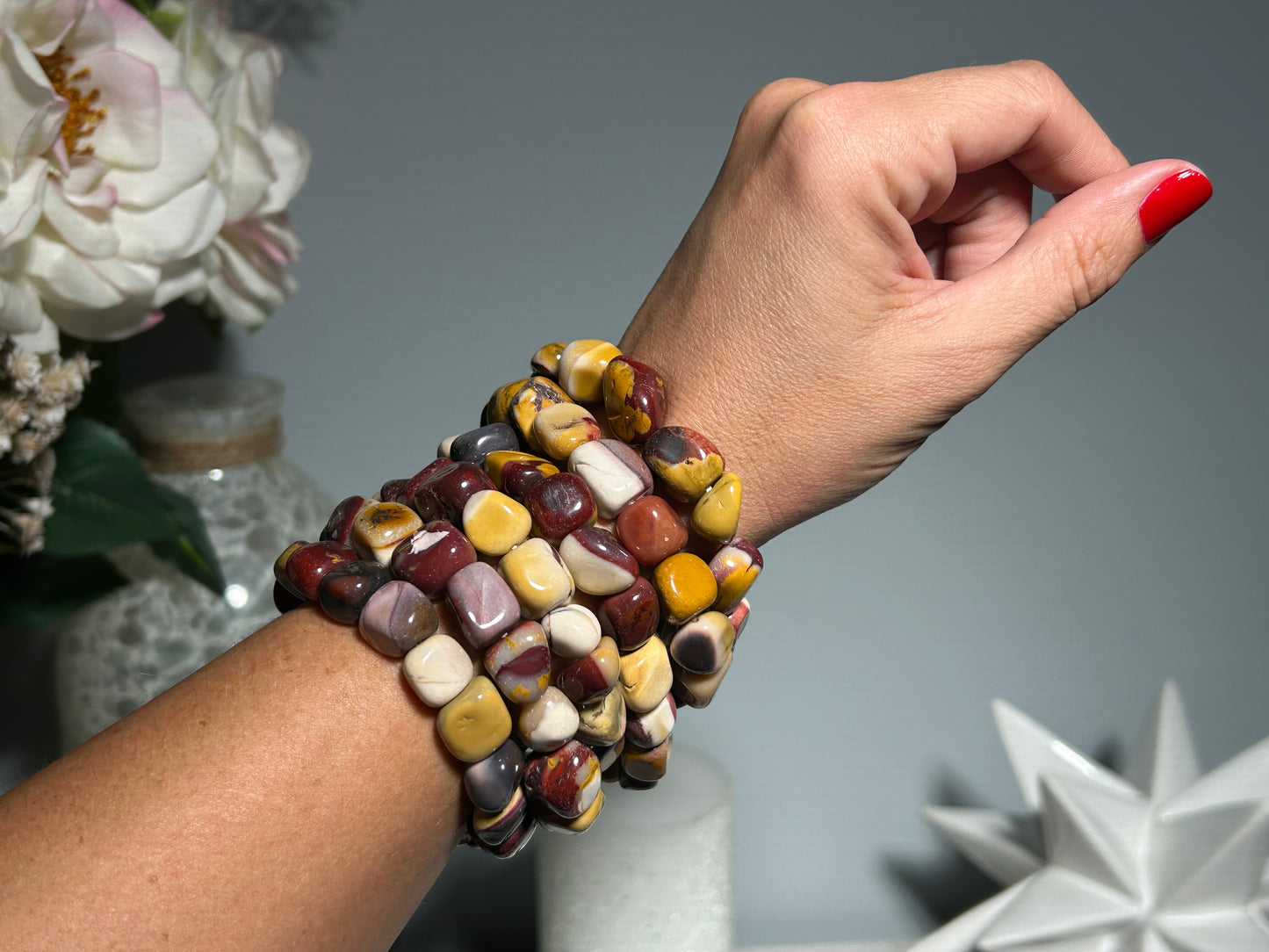 Mookaite Nugget Bracelet
