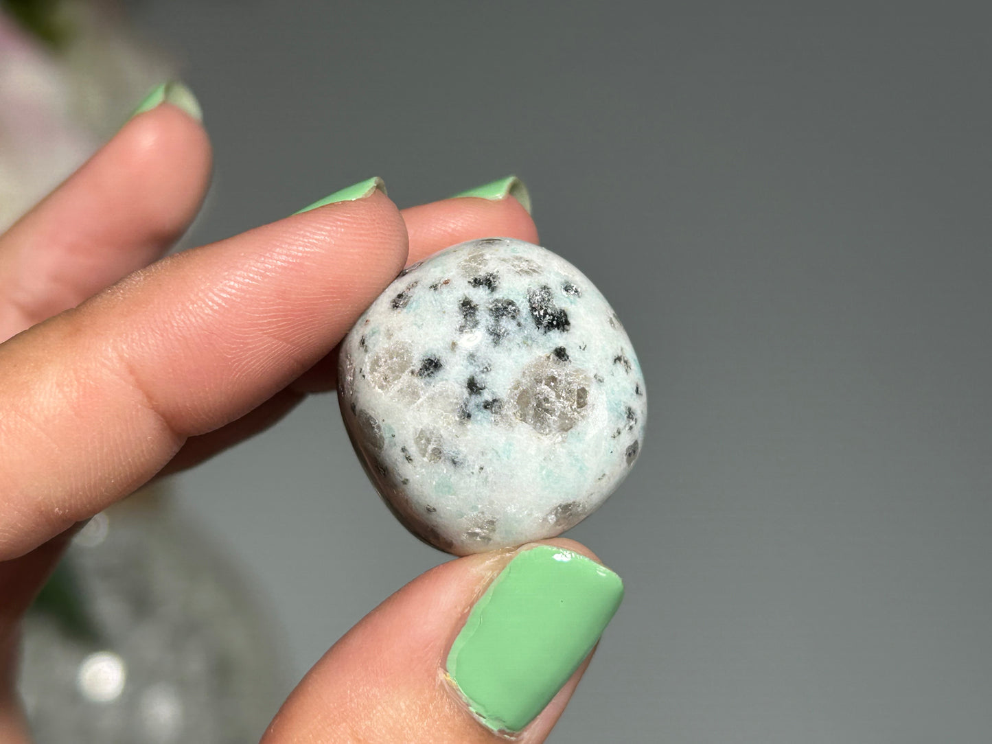 2pc Tumbled Lotus Jasper