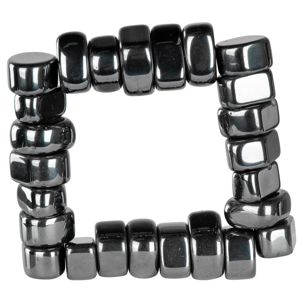 Magnetic Hematite Tumbled Stones (1 lb)