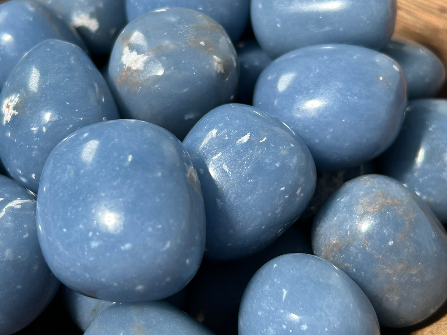 Tumbled Angelite
