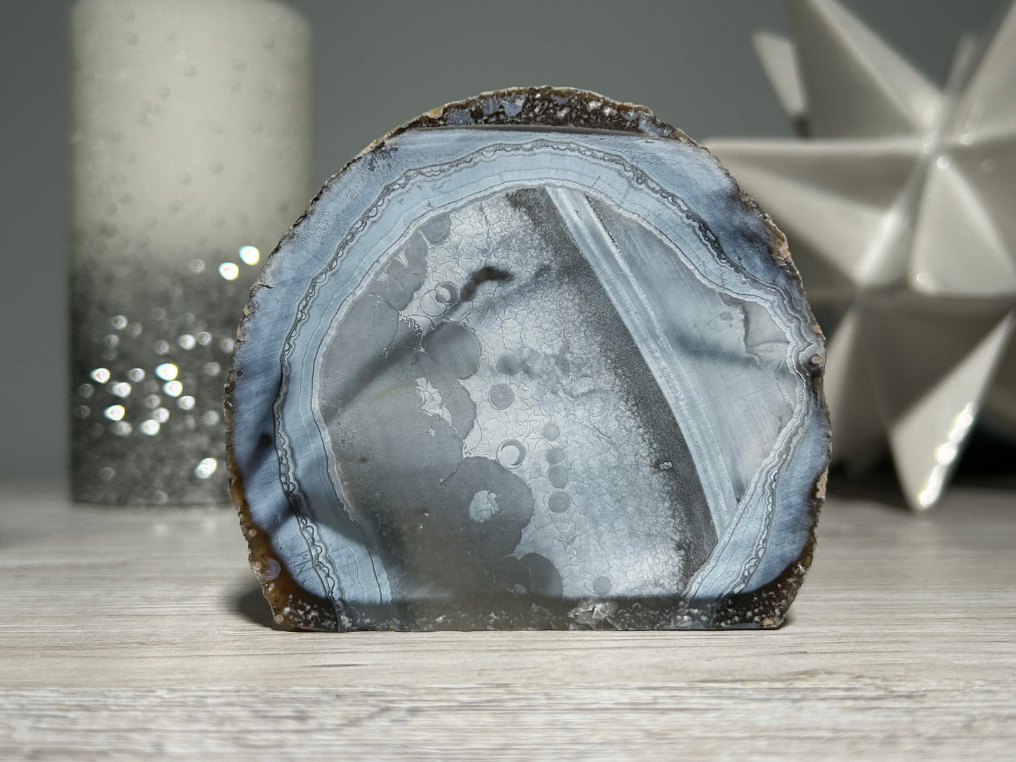 Agate Geode (3", 75mm)
