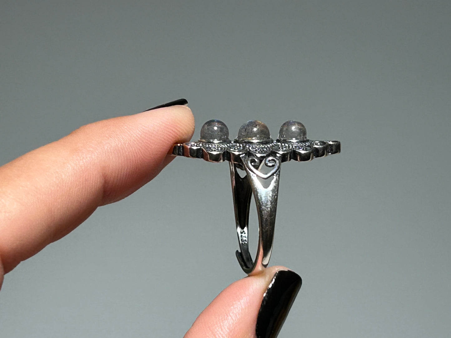 Labradorite Sterling Silver Ring