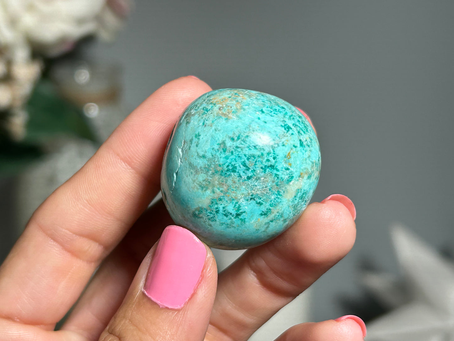 Tumbled Jumbo Peruvian Turquoise