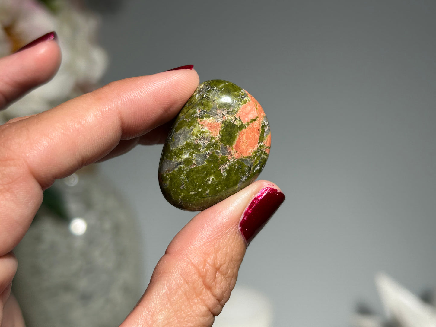 Tumbled Unakite