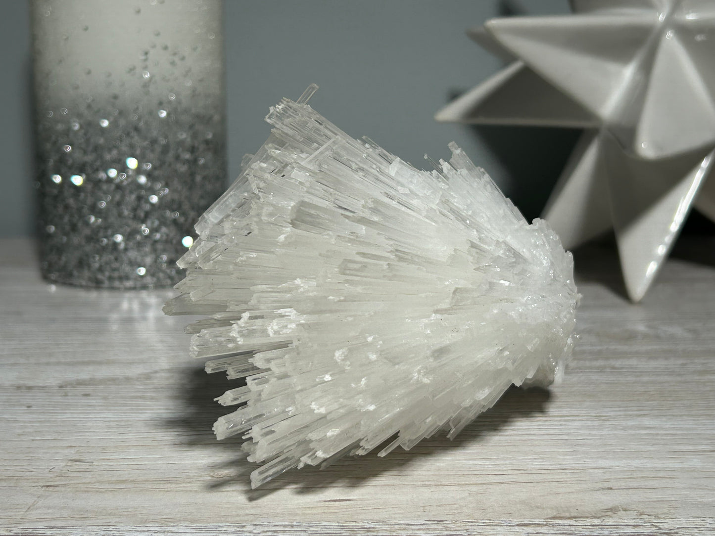 Natural Scolecite Cluster (4.7", 119mm)