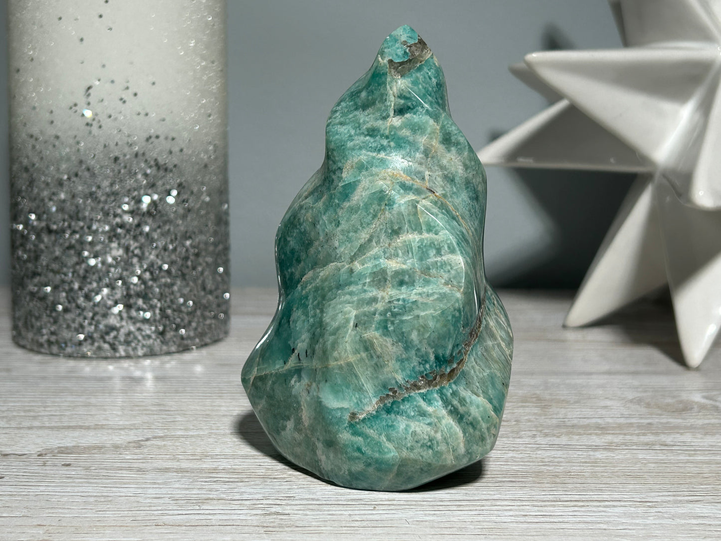 Amazonite Flame (4.2", 108mm)
