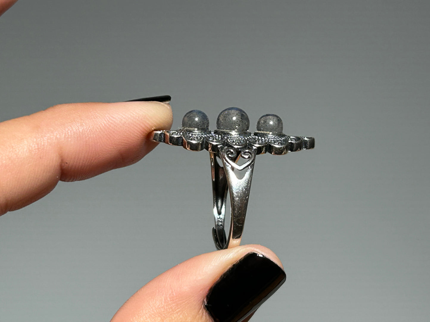 Labradorite Sterling Silver Ring