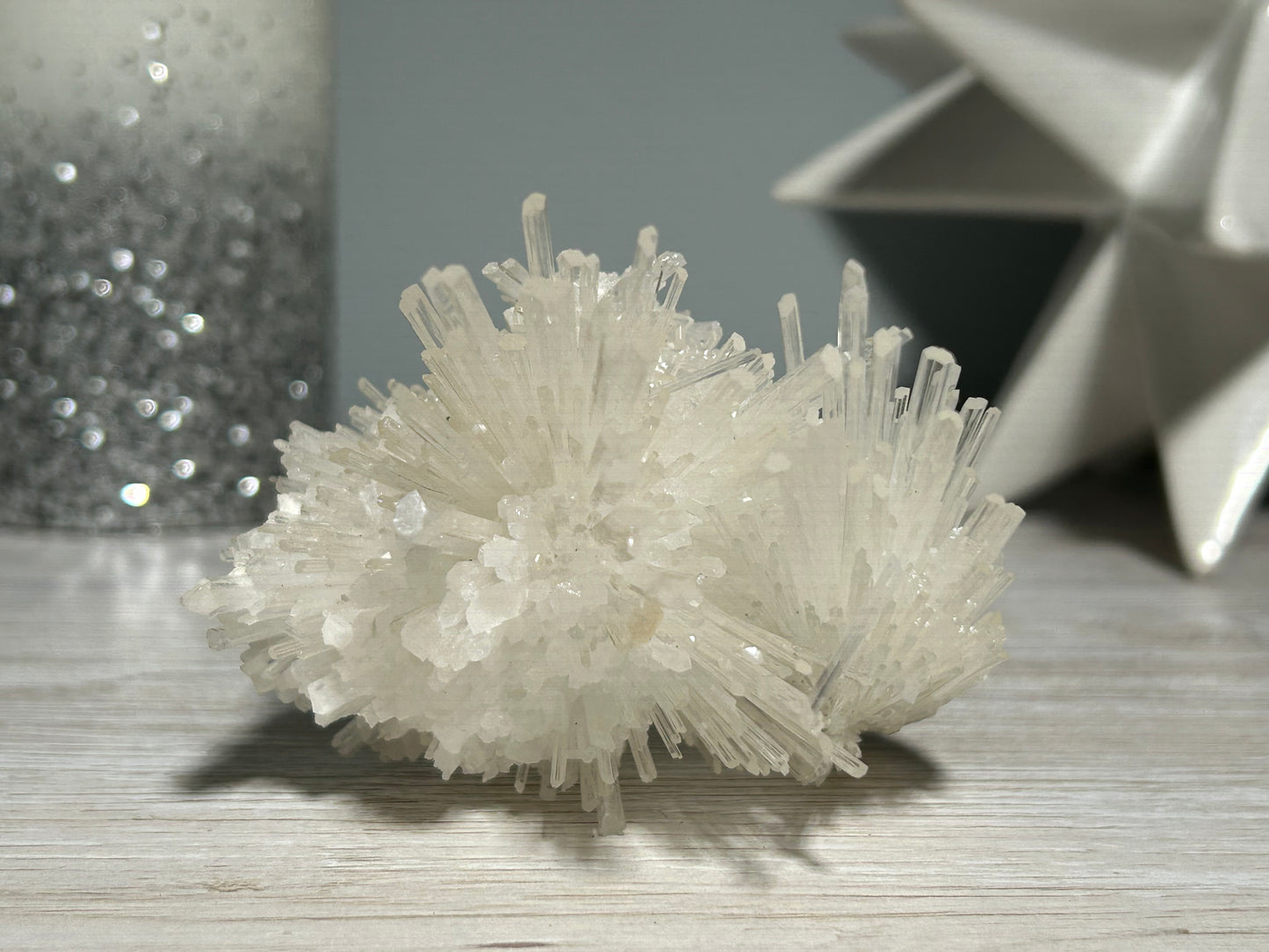 Natural Scolecite Cluster (4", 10cm)