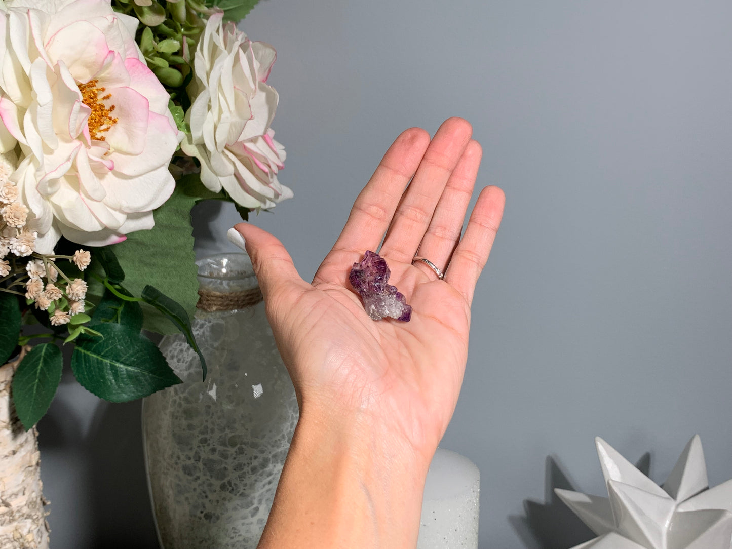 Amethyst Scepter (1.4", 36mm)