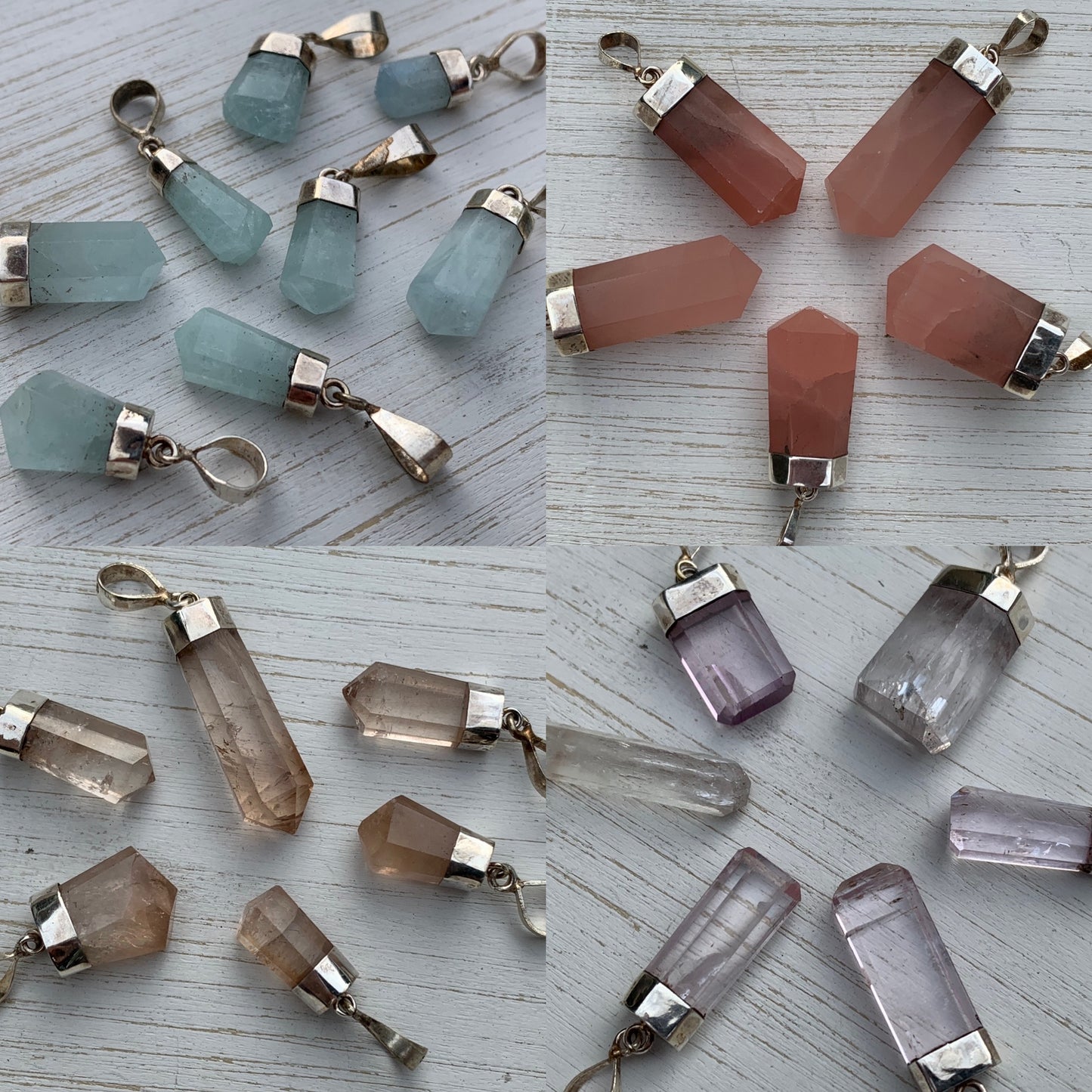 Sterling Silver Gemstone Pendant