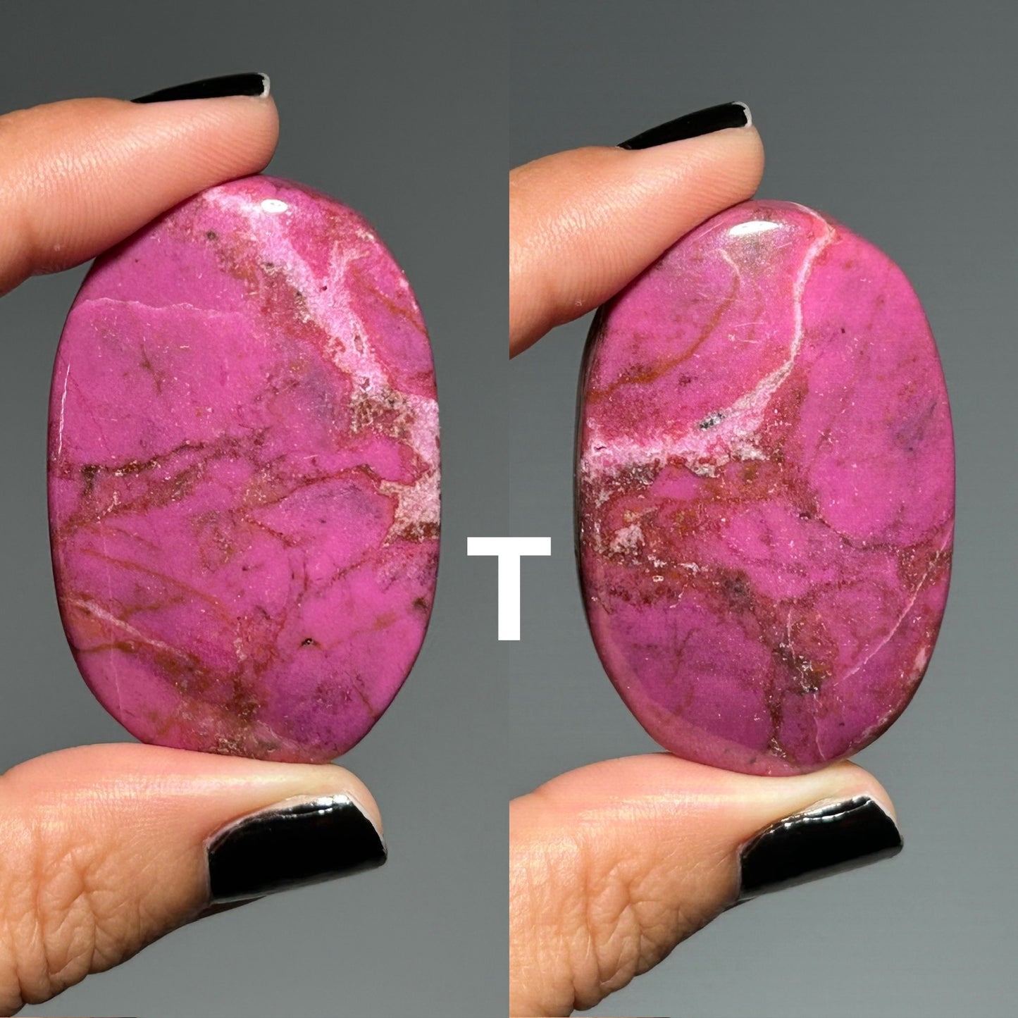 Cobalto Calcite Palm Stone