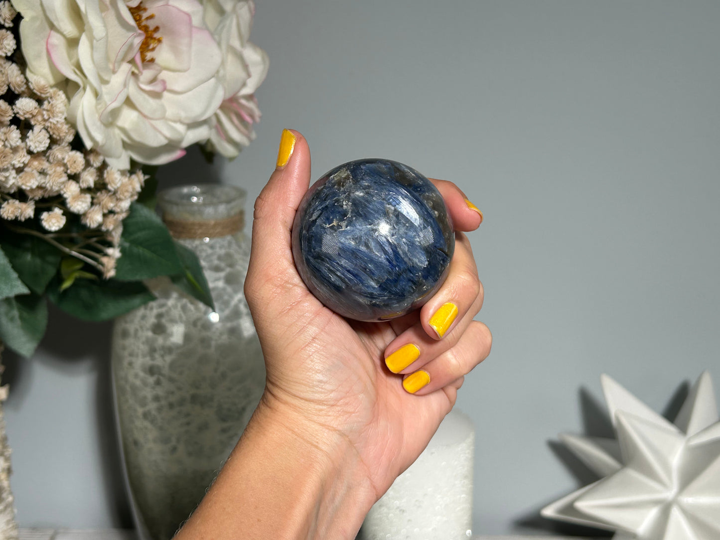 Blue Kyanite Sphere (2.2", 57)