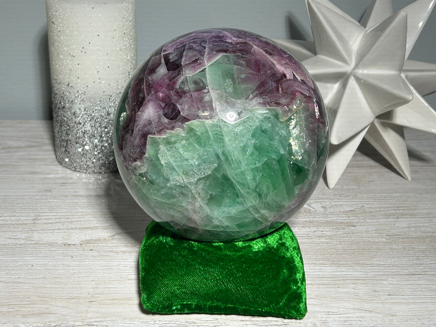 Fluorite Sphere (5.7", 145mm)