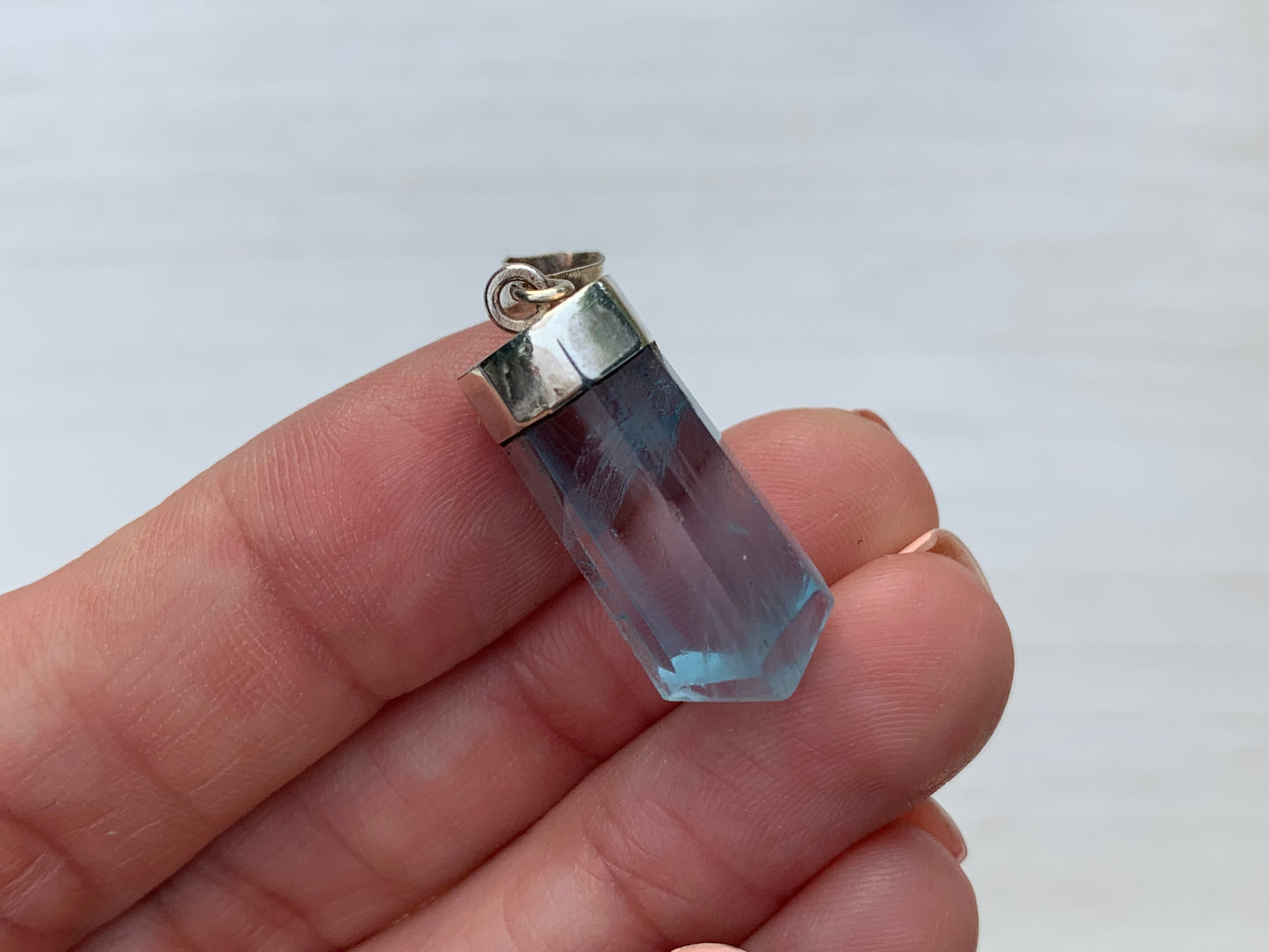 Sterling Silver Gemstone Pendant