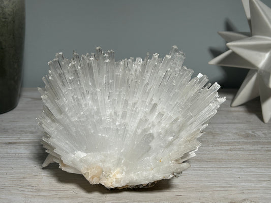 Natural Scolecite Cluster (6.8", 174mm)