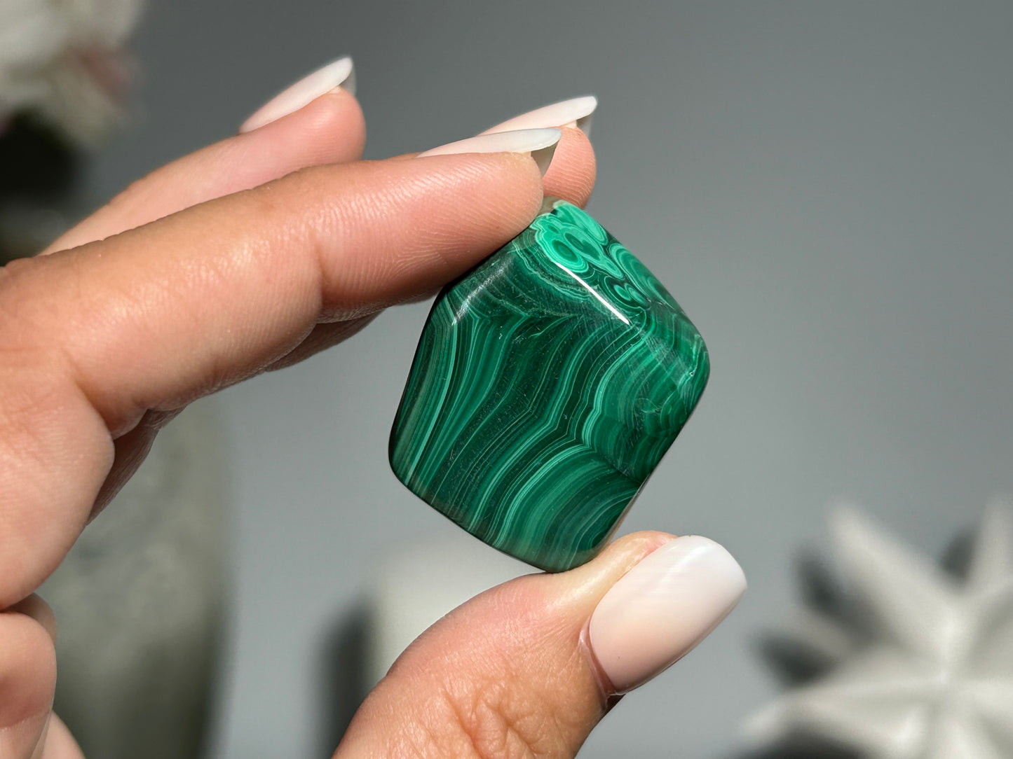 Tumbled Malachite