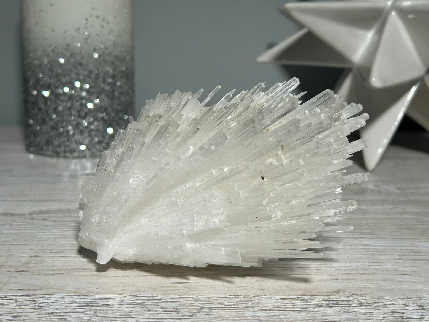 Natural Scolecite Cluster (4.8", 122mm)