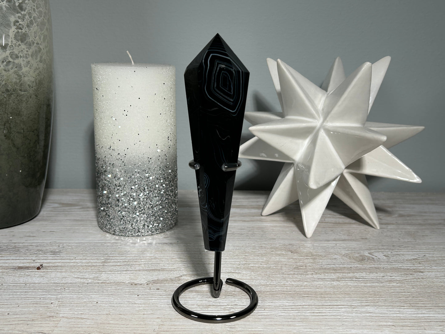 Black Agate Tower (5.7", 146mm)