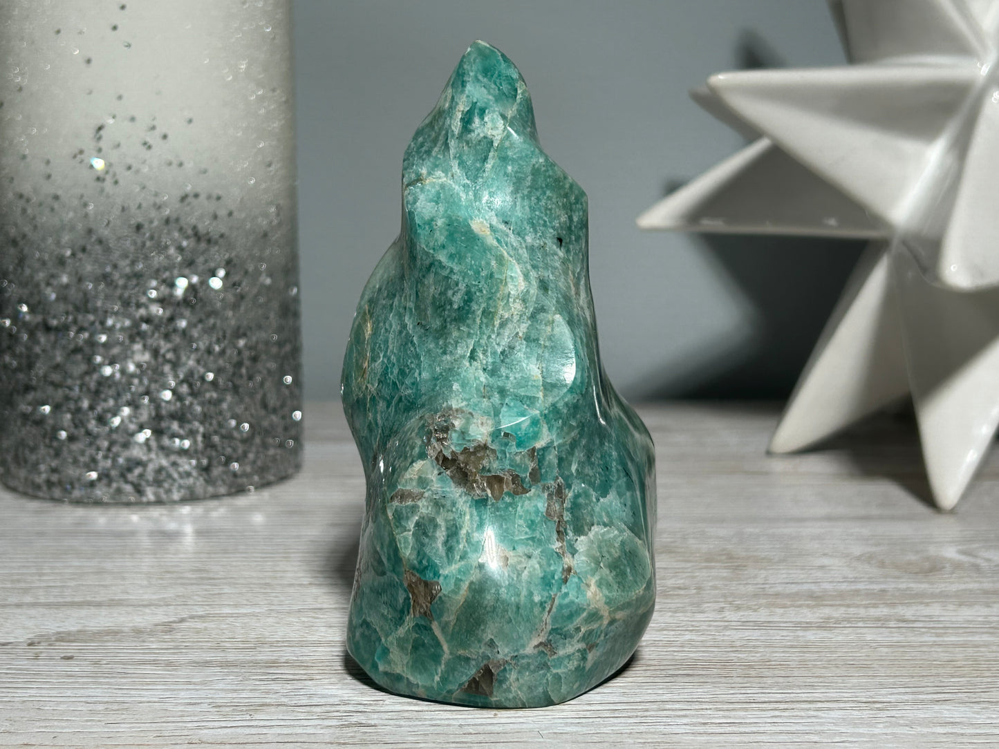 Amazonite Flame (4.2", 108mm)