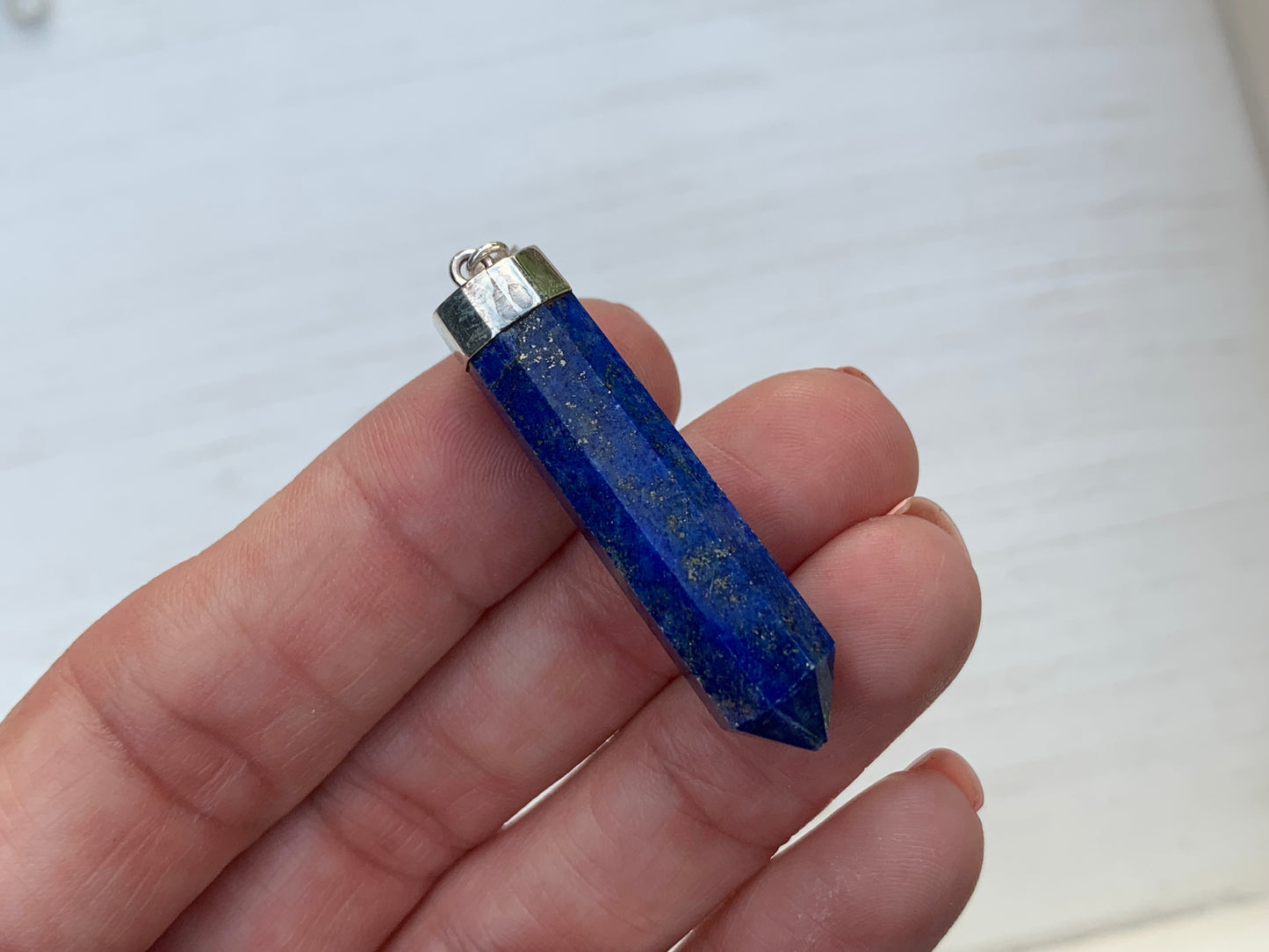 Sterling Silver Gemstone Pendant