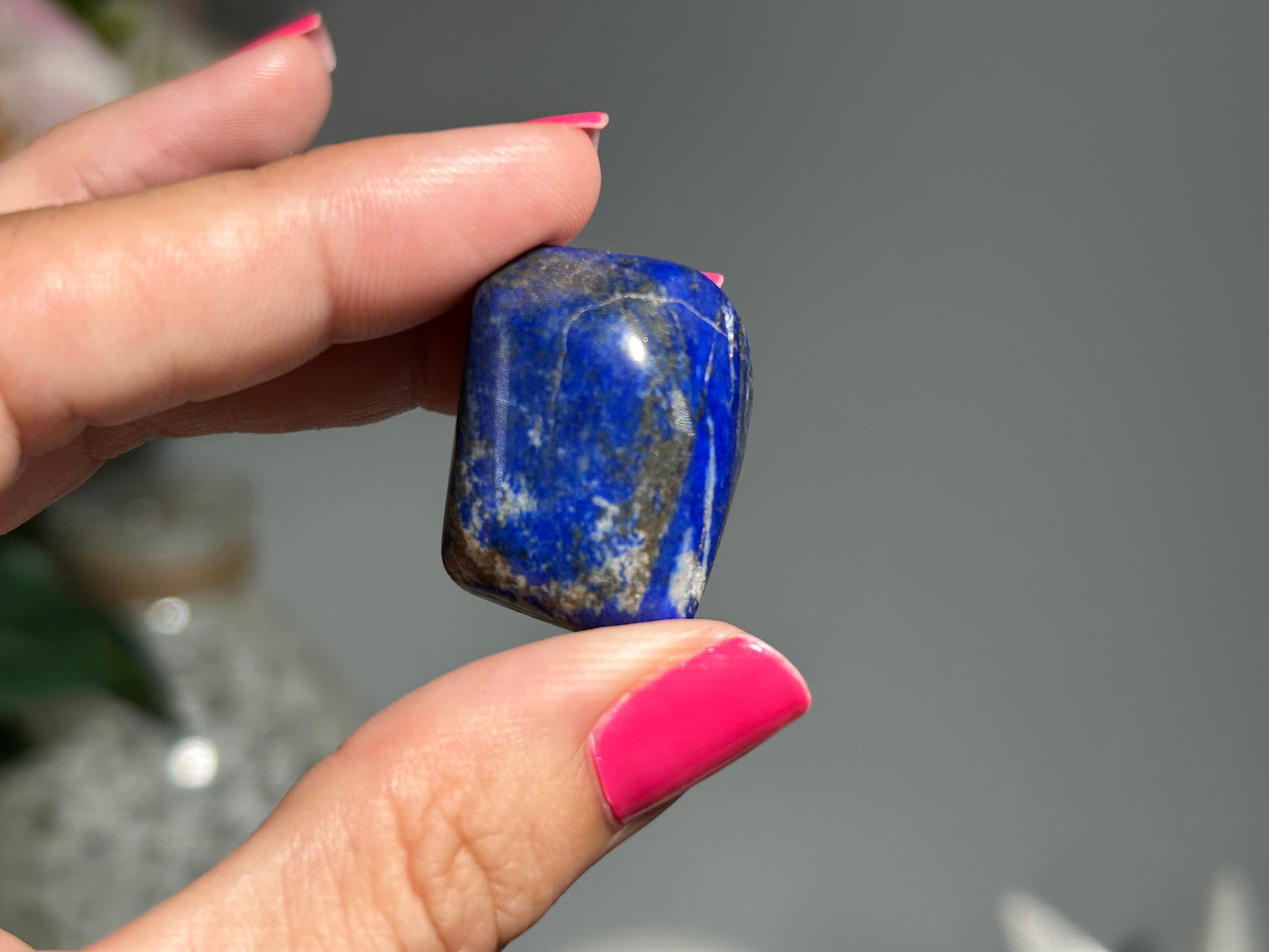 2pc Tumbled Lapis Lazuli Medium