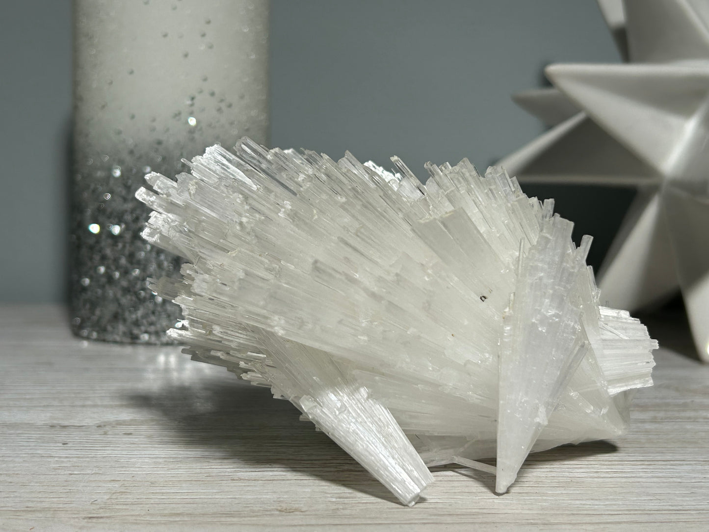 Natural Scolecite Cluster (4.8", 122mm)