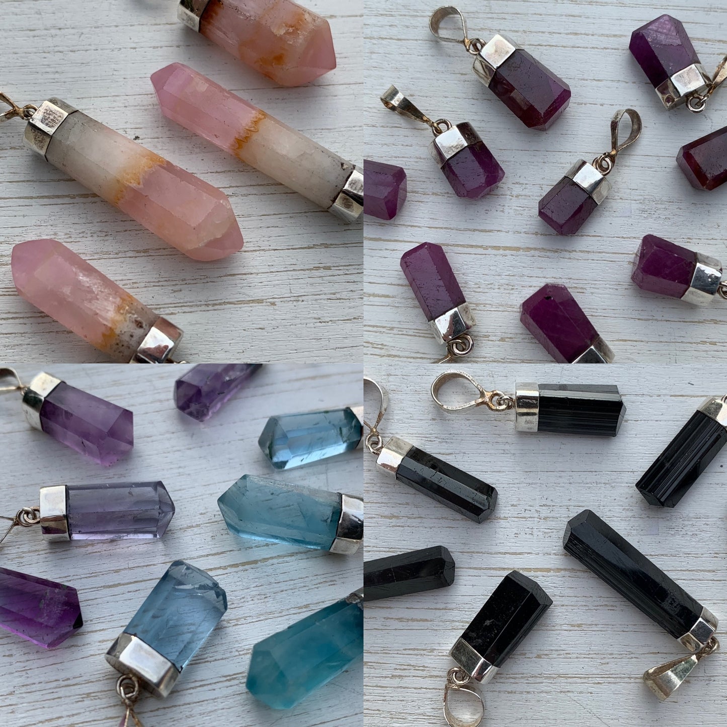 Sterling Silver Gemstone Pendant