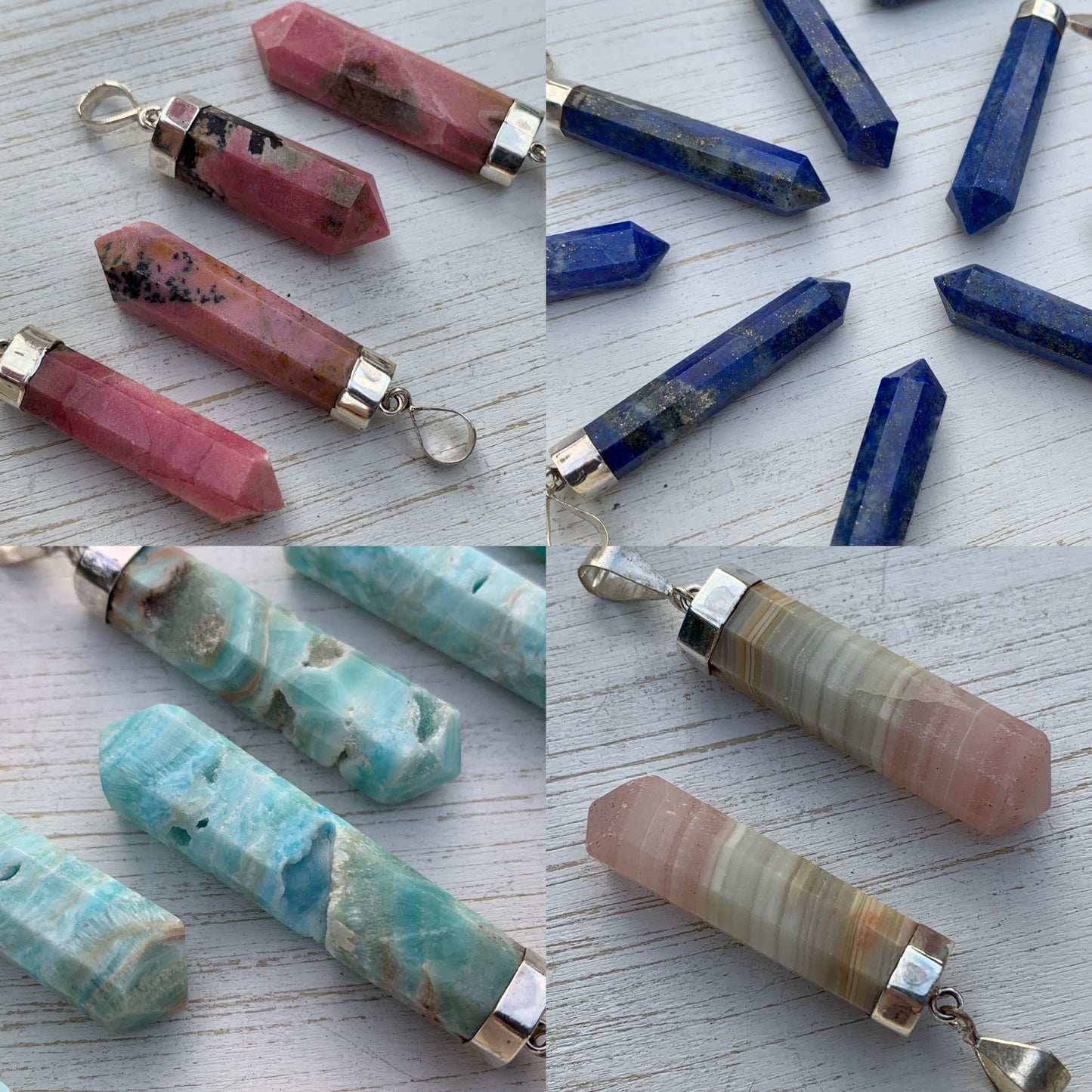 Sterling Silver Gemstone Pendant